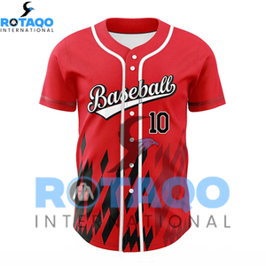 Camisetas de Béisbol de Moda a Precio Económico y de la Mejor Calidad, Camisetas de Béisbol Unisex de Secado Rápido con Cuello en V y Personalización - Product Image 1