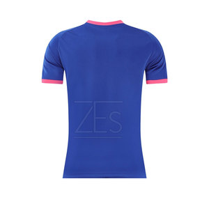 Maillot de football léger et respirant de haute qualité 100% polyester Couleurs personnalisées Fabrication sur mesure Vente en gros - Product Image 2