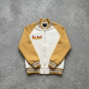 100% Wool Men's High Street Varsity Jacket with Zipper Closure Zip Up <b>Detail</b> Hooded Design-Winter Comfort - Product Image 1