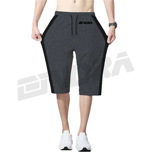 2024 pantalones cortos atléticos personalizados para hombre, lana transpirable sólida, entrenamiento de gimnasia XS XXS, malla con estampado de moda informal con decoración de logotipo - Product Image 3