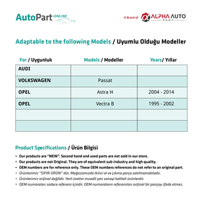 มอเตอร์ล็อคประตูรถยนต์สำหรับ Opel Astra H - Product Image 3