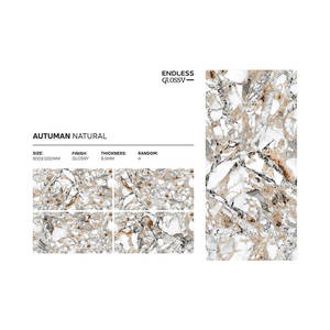 Nouveau Carrelage Vitrifié en Porcelaine pour Chambre à Coucher, Salon pour Hôtel Prix Carrelage de Sol Vitrifié 600X1200mm - Product Image 3