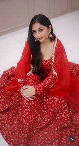 Vestido Anarkali de Georgette Listo para Usar para Mujer, Vestido Étnico Festivo con Bordado Pesado y Lentejuelas - Product Image 4