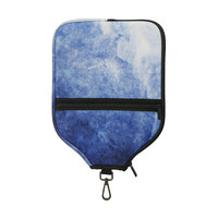 Housse de raquette de pickleball en cuir PU/néoprène de haute qualité, personnalisable en couleur et design, pour raquettes larges/allongées/standard – Meilleures ventes