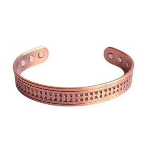 Handmade Solid Copper Cuff <b>Bracelet</b> with Awesome Design <b>Magnetic</b> Health Ware for Arthritis Fashionable <b>Bracelet</b> - Product Image 5