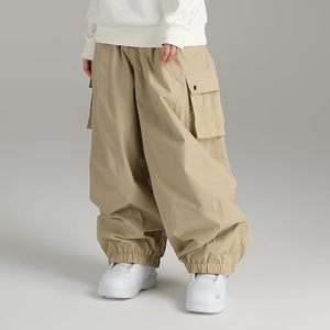 Pantalones de Nieve de Alta Calidad, Holgados, Cortavientos e Impermeables, Unisex, para Esquí, Estilo Hip Hop, Holgados, para Esquiar y Hacer Snowboard - Product Image 2