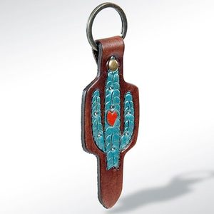 Stylish Hand Carved Tooled <b>Leather</b> <b>Key</b> <b>Chains</b> Embossed Floral Print <b>Leather</b> <b>Key</b> Rings Tooled <b>Leather</b> Accessories Cute <b>Key</b> <b>Chains</b> - Product Image 5