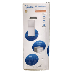 Climatiseur portable Midea DUO 12 000 BTU avec fonction chauffage |   Système 4-en-1 à double tuyau, fréquence variable, contrôlé par application, pour les pièces de 550 pieds carrés - Product Image 2
