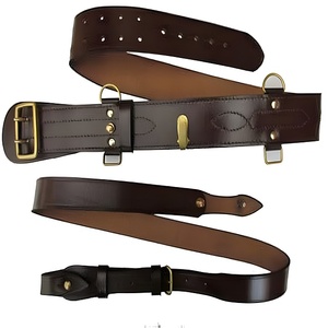 Sam Browne Ceinture en cuir et sangle croisée Officiers de cérémonie Ceintures d'épaule - Product Image 2
