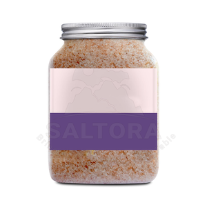 100% Natural Himalayan Pink Salt Bath Scrub Deep <b>Cleansing</b> Formula for Soft, Smooth <b>Skin</b> From Pakistan - Product Image 1
