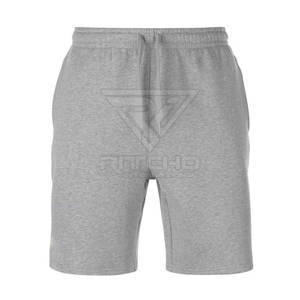 Dernière conception personnalisée taille élastique solide décontracté toile hommes Shorts de course léger en gros - Product Image 2