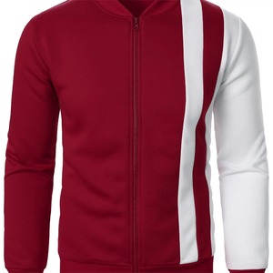 Chaqueta de béisbol universitaria transpirable para hombre con parche bordado Varsity de alta calidad y logotipo personalizado para hombre - Product Image 4