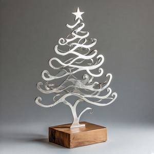 JoyBell AuraBranch EternaBloom Handcrafted Decorative Metal <b>Tree</b> Sculpture for Home & Office - Product Image 1