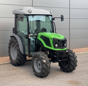 Tracteur agricole Xerocar 4x4 avec cabine, moteur 60 CV, couleur verte et noire - Product Image 5