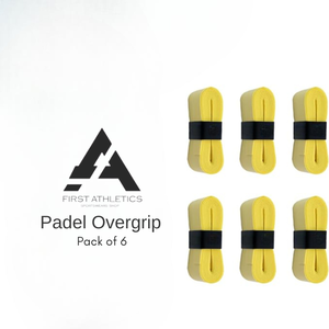 Surgrip de padel professionnel avec logo personnalisé, en PU, lot de 6, durable, sensation adhérente, OEM ODM, vente en gros, First Athletics, usage universel - Product Image 6