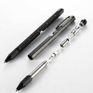 Bolígrafo Multifunción con Luz LED, Abrebotellas, Regla, 9 Funciones, Herramienta de Estilo, Destornillador, Bolígrafos LED, Regla, Regalo para Hombre - Product Image 1