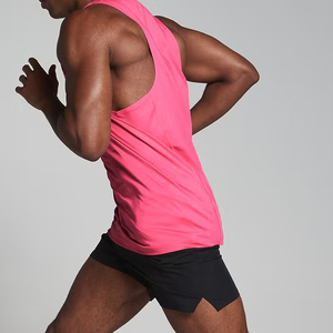 Maillot de gym personnalisé pour vêtements de fitness débardeurs d'été pour hommes débardeurs sans manches débardeurs d'été tricotés pour hommes - Product Image 4