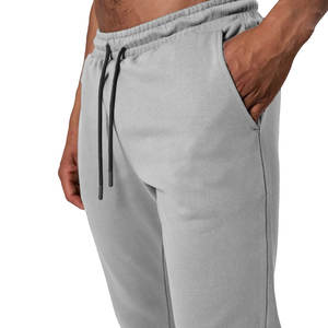 Trendy Casual Men Streetwear Cotton Spandex Jogging Pants Elastic Waist Loose Fit Daily Wear Fashion OEM ODM - Product Image 3