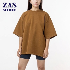 เสื้อยืดผู้หญิงคอกลมแขนสั้นแฟชั่นฤดูร้อนสไตล์ใหม่ผ้าฝ้ายขายส่งจากโรงงาน - Product Image 1