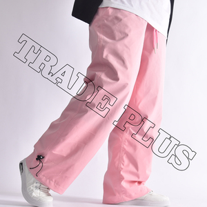 Pantalon de ski d'hiver coupe-vent imperméable OEM pour hommes femmes 100% tissu polyester imprimé Technics grande taille pour le snowboard - Product Image 4