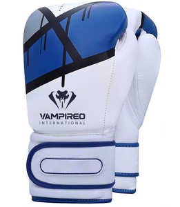 Guantes de boxeo de entrenamiento profesional personalizados 2025 de 10oz, empuñaduras de cuero PU Real de calidad Premium, escenas al aire libre, gran oferta - Product Image 1