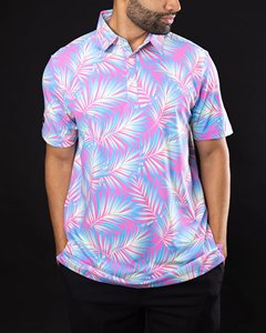 Polo de golf à manches courtes de haute qualité pour hommes Logo brodé personnalisé Nouveau design Tissu jersey solide Taille XL Anti-rides - Product Image 6