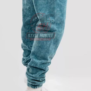 Pakistan Made Cheap Price Solid Color Acid Wash <b>Trouser</b> High Quality Comfortable Men Casual <b>Trouser</b> - Product Image 5
