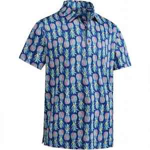 Chemises d'été à manches courtes pour hommes, nouvelle mode, jersey polyester/coton, séchage rapide, écologiques, 220g, style gothique, vente en gros - Product Image 1