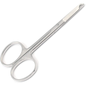 Nuevas tijeras de tejido de goma quirúrgica personalizadas de alta calidad, tijeras rectas para instrumentos dentales de 11,5 CM - Product Image 2