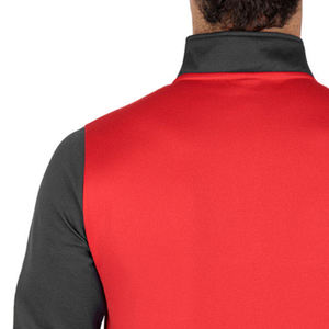 Chaqueta de estambre de poliéster para correr superventas, chaqueta cortavientos ligera personalizada hecha de algodón y poliéster para hombre - Product Image 5