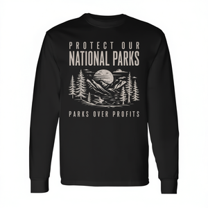 Protégez nos parcs nationaux T-shirt à manches longues Parcs avant profits - Product Image 2