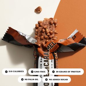 Barras de Proteína Barebells con Galletas y Caramelo - Paquete de 12 - Product Image 2