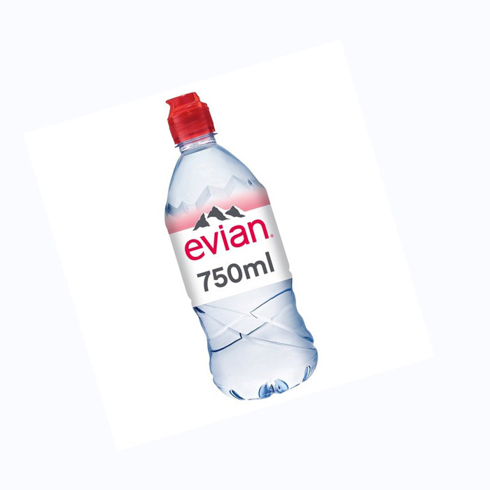 Хит продаж, минеральная вода-Evian Water 75cl-доступны разные размеры-фирменная бутылка для воды