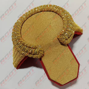 MOST POPULAR Embroidered Luxury Lace Epaulettes Shoulder <b>Board</b> Ceremonial Uniform High Quality Customized - Product Image 2