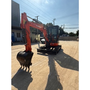 Excavadora de cadenas pequeña Kubota U35 usada de 3.5 toneladas, original de Japón, con certificación EPA y CE para construcción de ingeniería. - Product Image 4