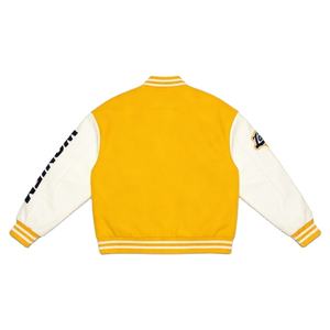 Chaqueta Varsity de Lana para Hombre, con Parches de Chenilla y Bordados, Chaqueta Bomber de Béisbol, Chaqueta de Invierno con Logotipo Personalizado, Estilo Urbano - Product Image 3