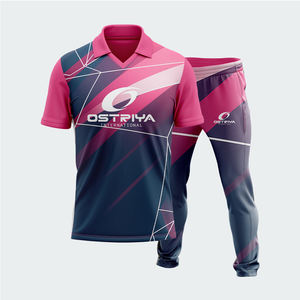 Hot Selling Product Customized Logo Printed Cricket Uniform High Quality Cricket Jersey <b>And</b> <b>Trouser</b> <b>Set</b> In Low MOQ - Product Image 3