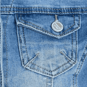 Chaqueta vaquera de otoño para mujer, teñida lisa con estilo clásico, ropa informal, chaqueta vaquera para mujer, ropa informal, chaquetas para mujer - Product Image 5