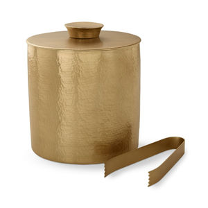 Oval Shape Champagne <b>Ice</b> <b>Bucket</b> <b>Gold</b> Plated Brass Metal Wine Cooler for Bar Ware & Party <b>Ice</b> <b>Bucket</b> With Handle & Lid - Product Image 5
