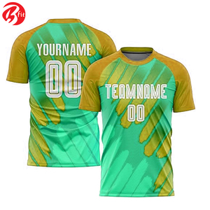 Uniforme de fútbol de verano de tela cómoda para hombres y mujeres, camisetas de fútbol de corte automatizado para adultos - Product Image 6