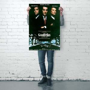 Goodfellas Movie <b>Poster</b> Offset and Digital Printing Techniques Vinyl and Canvas Material for Home Decor Flags and Banners - Product Image 3