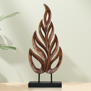 Nouveau design de haute qualité en aluminium pour arbre Sculpture en or vintage Objet de table décoratif pour la maison ou le bureau - Product Image 1