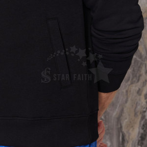Nueva llegada hombres algodón mezclado sudadera cómoda manga larga para todos los días traje venta al por mayor hombres sudadera - Product Image 6