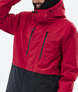 Chaqueta de Esquí Personalizada 2026, Roja y Negra, Impermeable, Cortavientos y Aislante, para Hombres, Mujeres y Unisex - Product Image 2