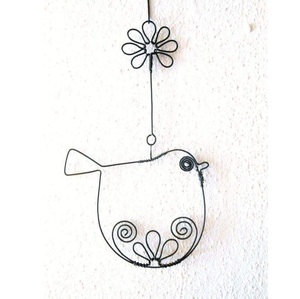 Set of 3 Handmade Wrought Iron Christmas <b>Hanging</b> Ornaments With Custom Design Modern Style for Home Holiday Decoration - Product Image 4