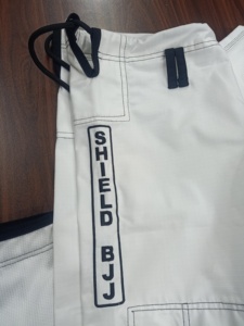 Personnalisé jiu jitsu gi kimono 100% coton 450 gsm perle armure veste 10oz ripstop sergé coton pantalon personnalisé bjj gi fabriqué au Pakistan - Product Image 5