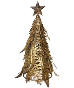 Adornos Navideños Galvanizados con Acabado Blanco, Decoración Navideña al por Mayor, Adorno Navideño Hecho a Mano para Mesa de Interior - Product Image 5