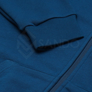 เสื้อมีฮู้ดแบบซิปของผู้ชายผ้าฝ้ายโพลีเอสเตอร์มีฮู้ด - Product Image 6