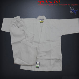 Uniforme de Karate con logotipo personalizado de alta calidad con bordado, traje de Karate de artes marciales aprobado por precio de fábrica - Product Image 2