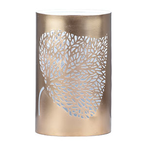 Soporte de luz en T moderno de alta calidad, grabado de hojas para recepción, fiestas de cumpleaños, despedida de soltera, ambiente navideño Diwali - Product Image 1